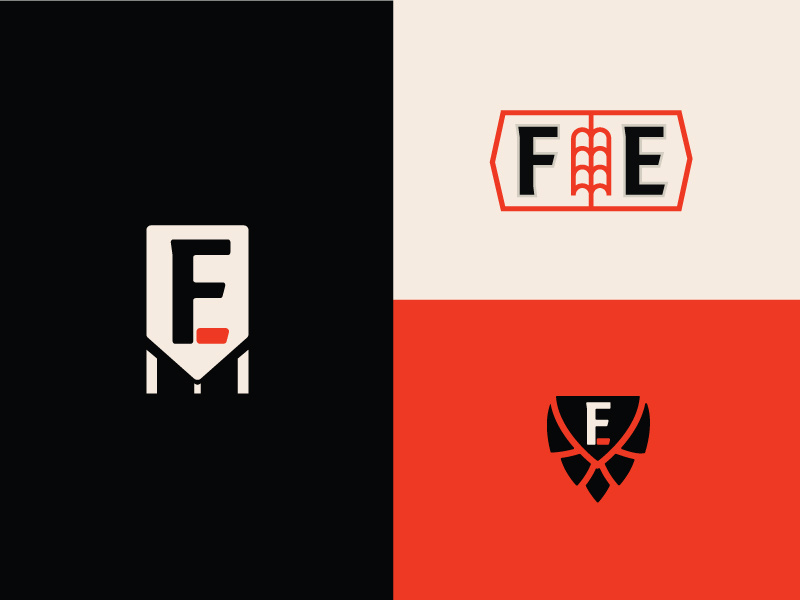First Edition Brewing monogram beer logo identity brewery book open brewing company