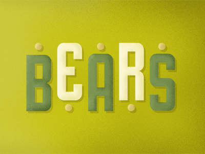 Bears Type design font illustration type typeface typography