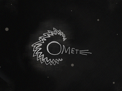 Comet Type comet design letter letters space type typography
