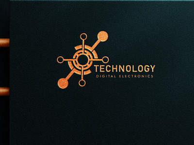 TECHNOLOGY LOGO DESIGN branding business logo creative logo design flat logo graphic design logo logo design minimalist logo modern logo unique logo