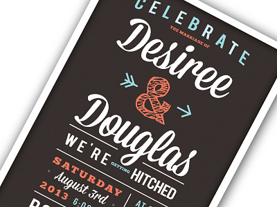 Desanddoug Wedding Invitation celebrate dh designs doug harris doug harris design invitation wedding wedding invitation