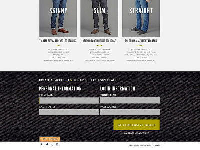 Mott Bow Footer bounce exchange creative rooster jean websites mott bow website nyc design premium jeans web design website