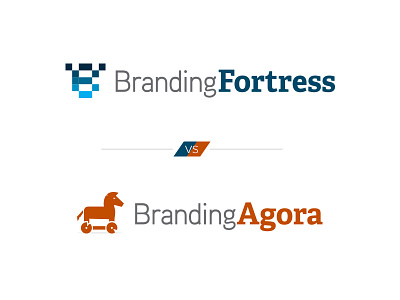 Branding Shop brand fortress branding creative rooster doug harris horse logo logo wilkes barre advertising