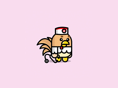 Nurse Rooster creative rooster creative rooster nft for sale nft nurse nurse character nurse rooster opensea rooster