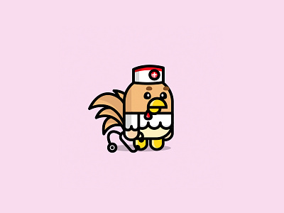 Nurse Rooster creative rooster creative rooster nft for sale nft nurse nurse character nurse rooster opensea rooster