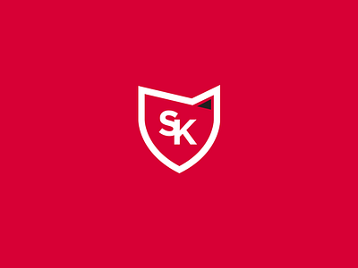 Sk Logo logo logo design shield logo sk logo