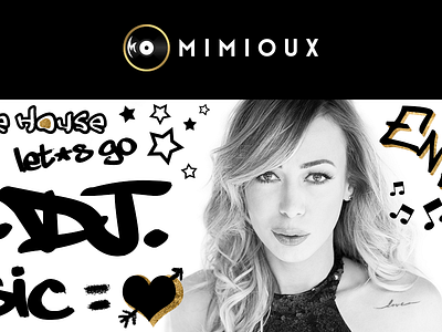 Mimioux Youtube dj mimioux music youtube banner