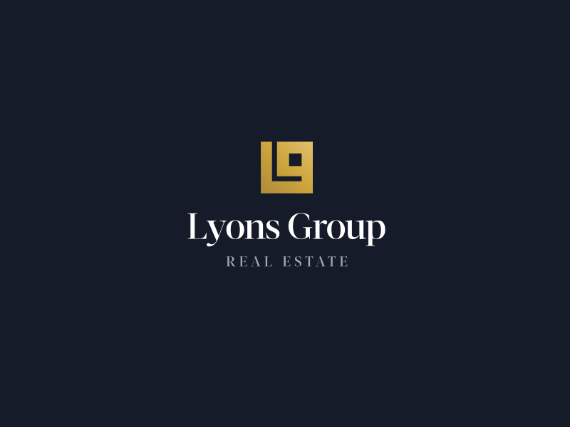 LyonsGroup Logo logo real estate logo
