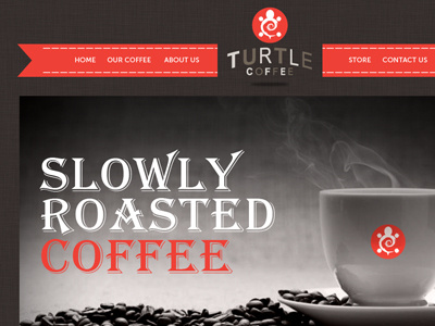 Turtle Coffee Website coffee coffee websites dh dh designs graphic designer slowly roasted turtle coffee website design websites wilkes barre advertising