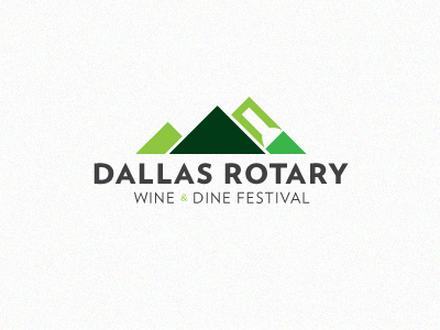 Dallas Rotary Wine And Dine Logo 2