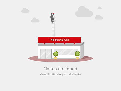 Empty State: No Results Found bookstore empty state results saudi ui usability user delight ux uxbert