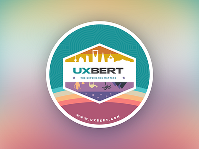 UXBERT SWAG: Laptop sticker