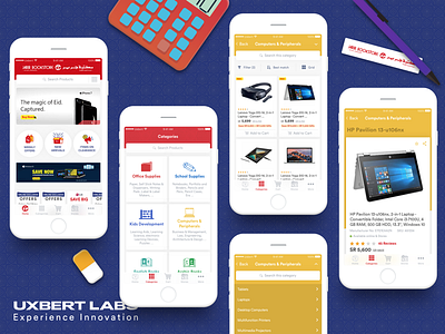 Mobile Ecommerce Experience Design for Saudi's Largest Retailer