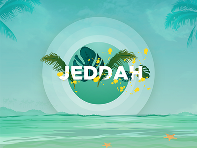 Jeddah Summer beach fun green jeddah leaf saudi summer