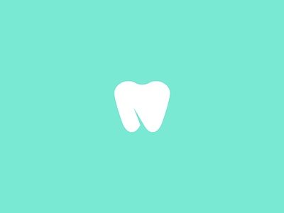 Dentist Logo apple dentist logo medicine negative sygnet minimalist tooth