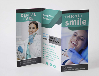 Dentist Try-Fold Brochure dentist pricelist