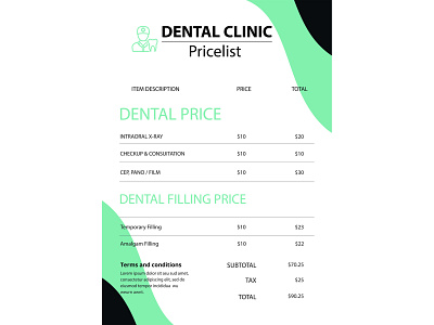 Dentist Pricelist dentist pricelist