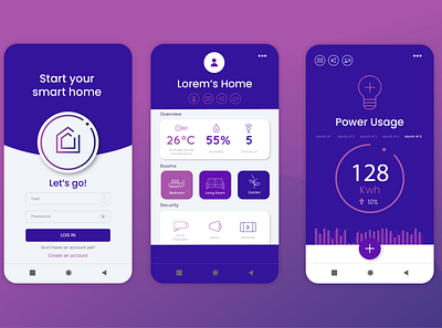 Smart Home App UI ui