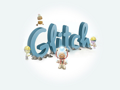 Glitch: 2011 game identity logo