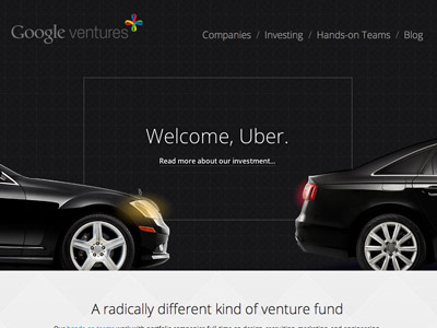 Uber + Google Ventures