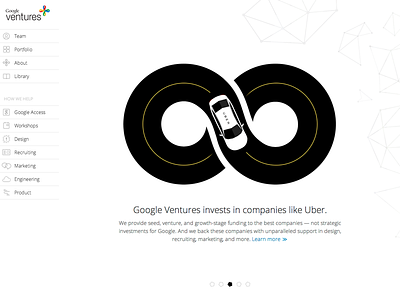 Google Ventures googleventures gv homepage vc