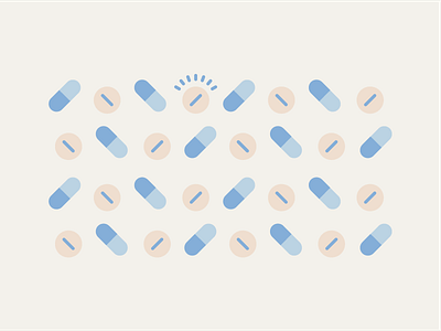 Pills concept design graphic illustrations