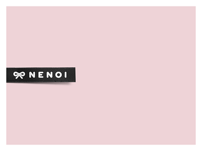 Nenoi Lingerie Logo (Option 1) branding identity lettering logo typography ukraine