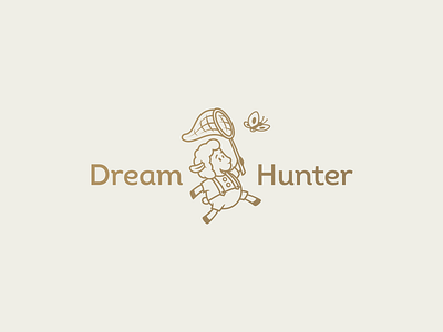 Dream Hunter branding illustration lettering logo typography ukraine