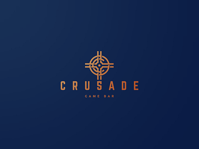 Crusade. Option 3 branding digital icon identity illustration lettering logo typography ukraine