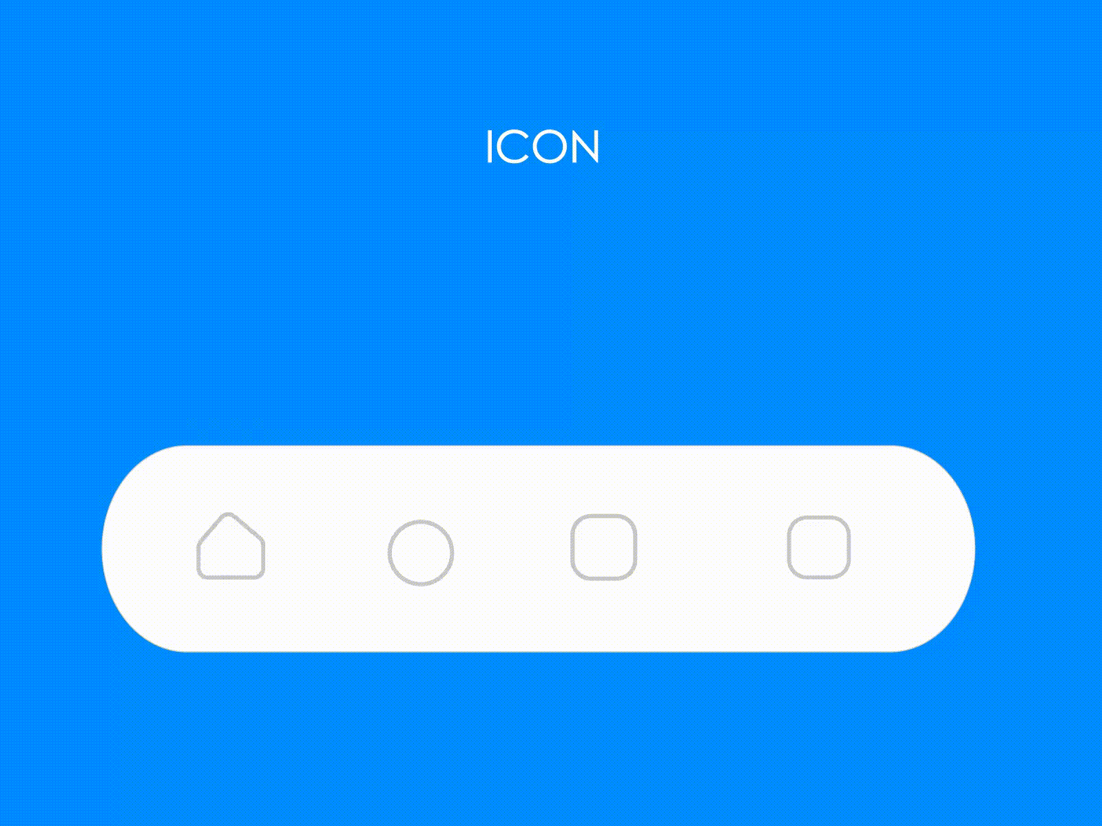 TBA BAR icon illustration typography ui