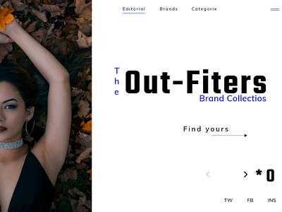 outfitteres app branding design illustration ui ux web webdesign website website design