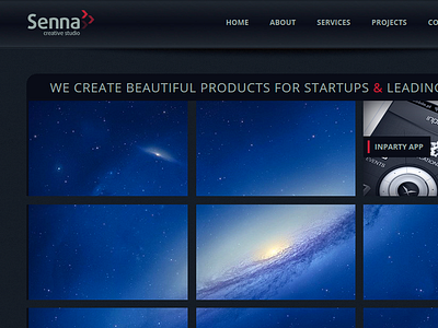 Senna One-Page Html5 Template