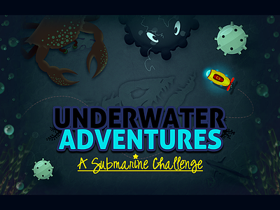 UNDERWATER ADVENTURES - A Submarine Challenge adventure android challenge free fun game submarine underwater