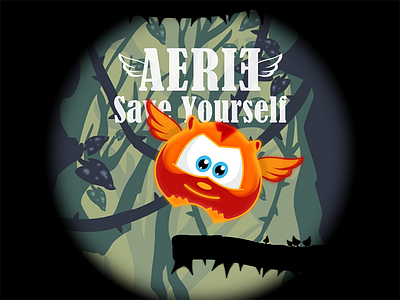 AERIE Save Yourself iOS Game aerie app cartoon character design game icon ios memostudios mobile sybsoftware