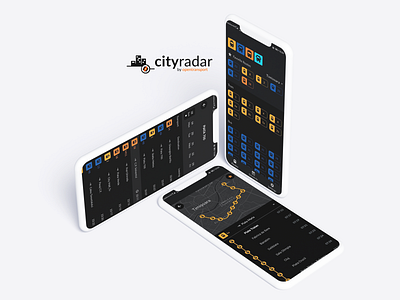 CityRadar 2021 version 2021 app branding cityradar color ios mobile romania schedule transport ui urban ux