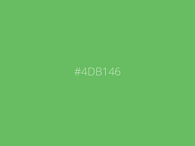 Favorite Color Playoff - Fresh #4DB146 color fresh green new spring
