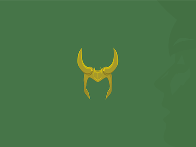 Loki animation design illustration logo poster vector web