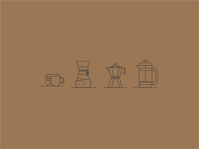 Coffee outline coffee cup design icon icons illustration illustrator outline outline icons ui uiux ux vector vector icons