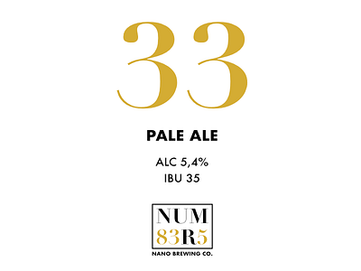 33 Pale Ale