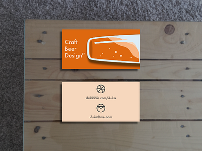 Craft Beer Designer beer business card card craft beer design new visual