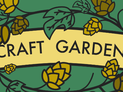Craft Beer Festival beer craft design garden idea poster