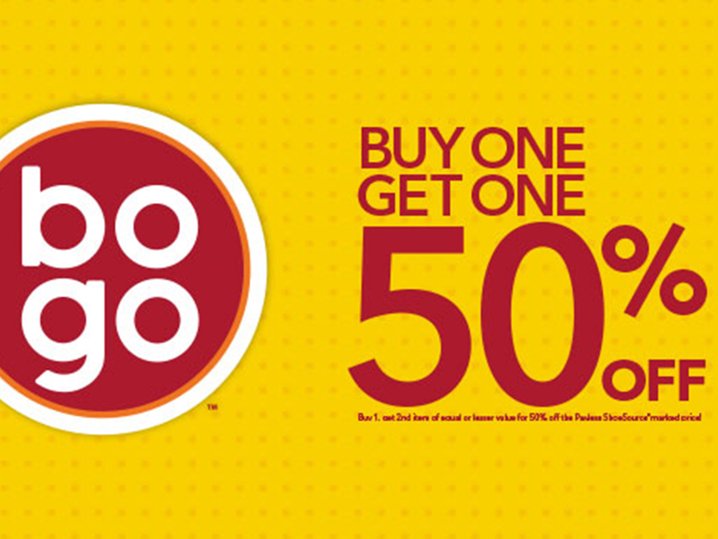 payless bogo