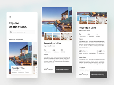 Travel App app booking creative design design destinations inspiration mobile app places tourism travel ui ux