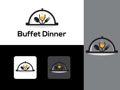 Buffet-Dinner logo 3d logo app branding company corporate logo creative logo design dinner logo food logo icon illustration logo miniailist logo mordern logo printing logo professional logo simple logo typographic logo vector