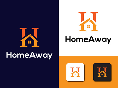 HomeAway logo design 3d logo app appaerment logo branding company corporate logo creative logo design home logo house logo icon illustration logo miniailist logo mordern logo printing logo professional logo simple logo typographic logo vector