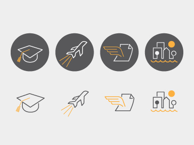 Economic Development Icons design icons vector