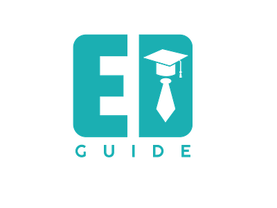 Edguide Logo Design branding design flat graphic design illustration illustrator logo typography vector website