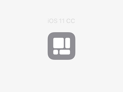 iOS 11 CC Icon