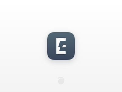 E + Bolt (Electra) app blue bolt e electra ipad iphone logotype typeicon