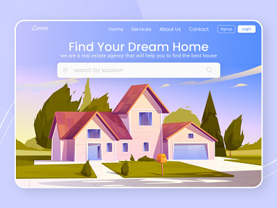 Real Estate Landing Page